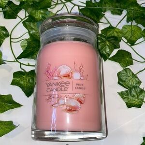 Yankee Candle Pink Sands Scented 2 Wick Candle 20 oz